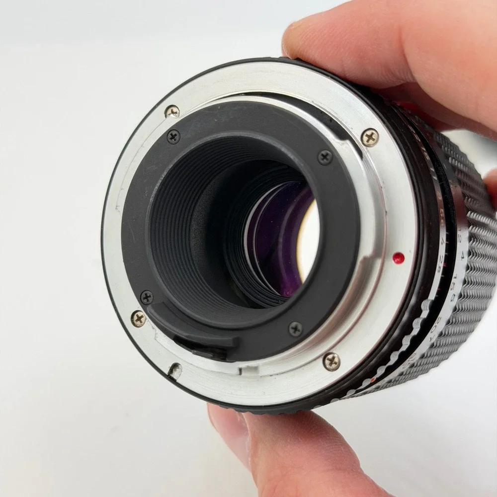 Cosina CT-7 / Petri GX-4 35mm SLR Film Camera W/ Petri 135mm f2.8 Lens TESTED!!